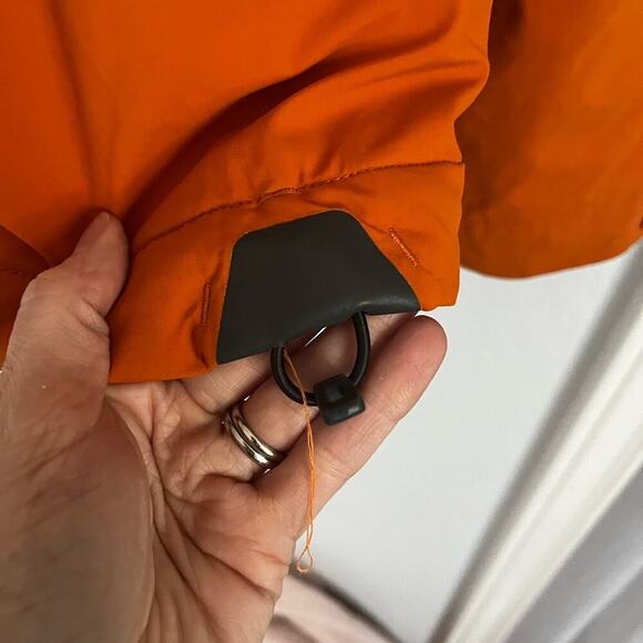 Patagonia Womens Solar Wind Soft Shell Outdoor Jacket Orange XL - Picture 5 of 7